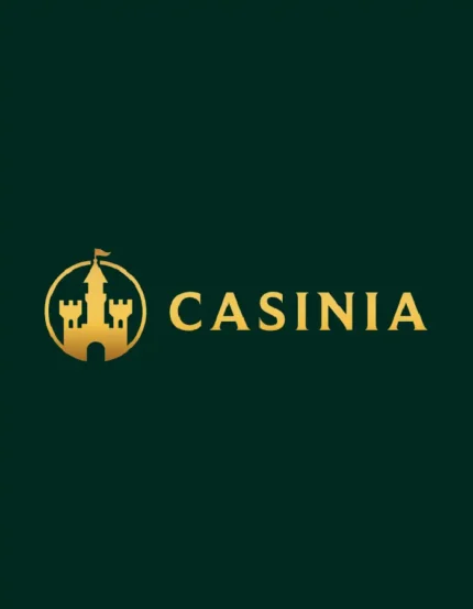 casinia logo with dark green background