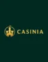 casinia logo with dark green background